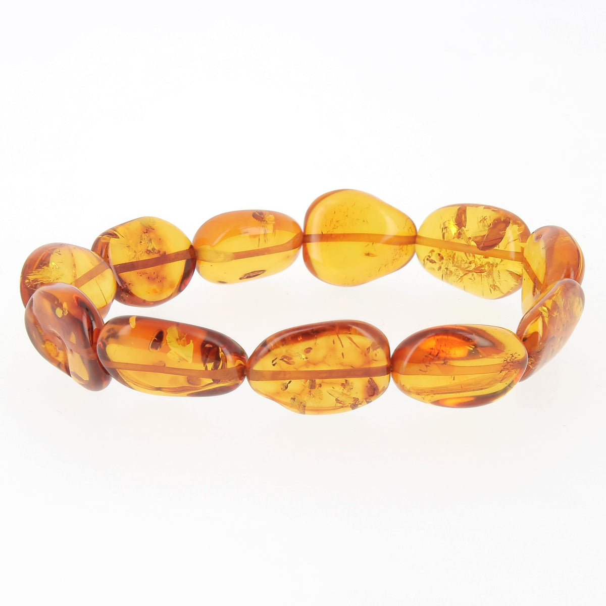 Bracelet Sève Dorée - Ambre