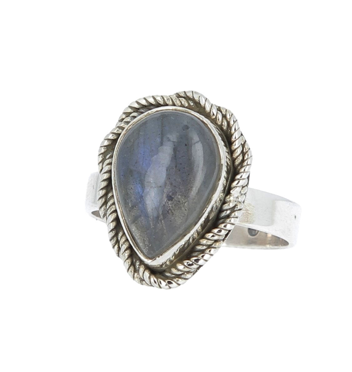 Bague labradorite spectrolite indy goutte inv