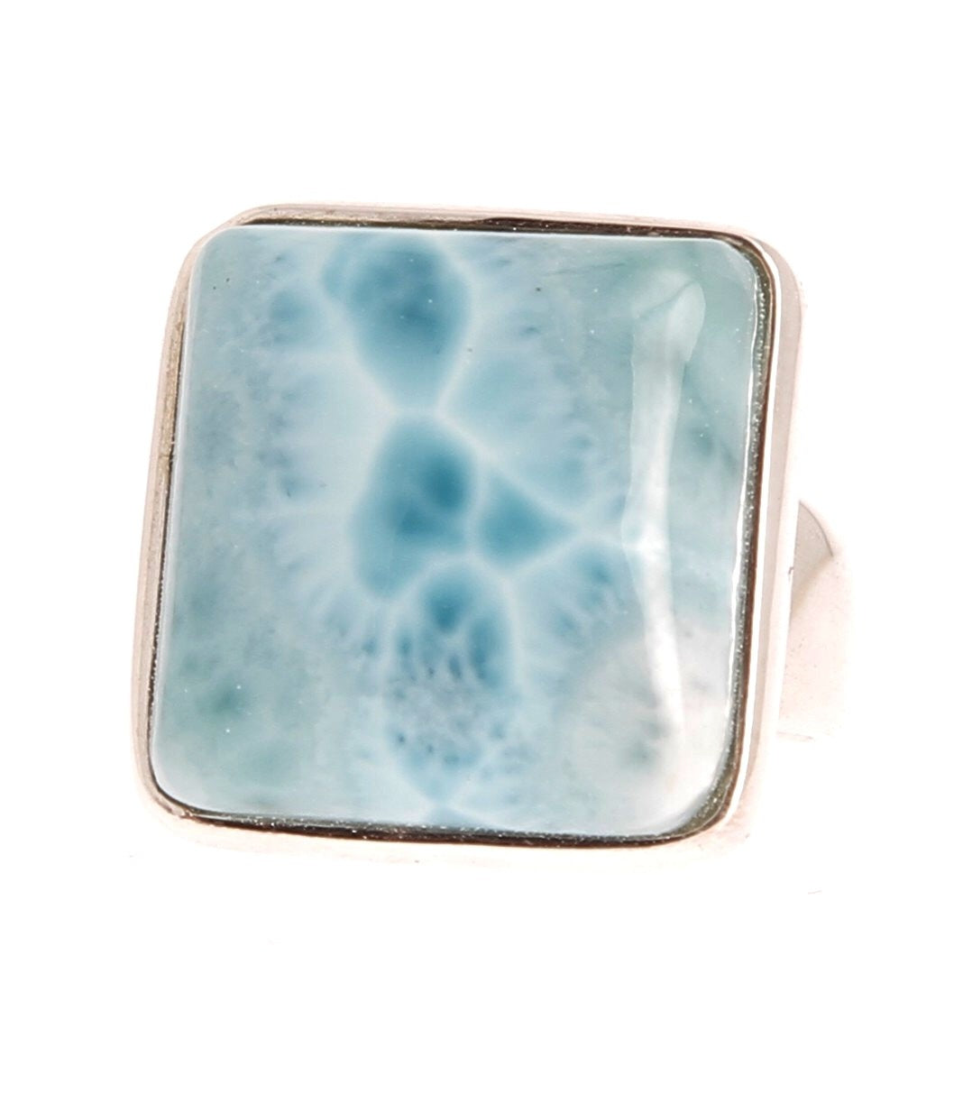 Bague larimar carré