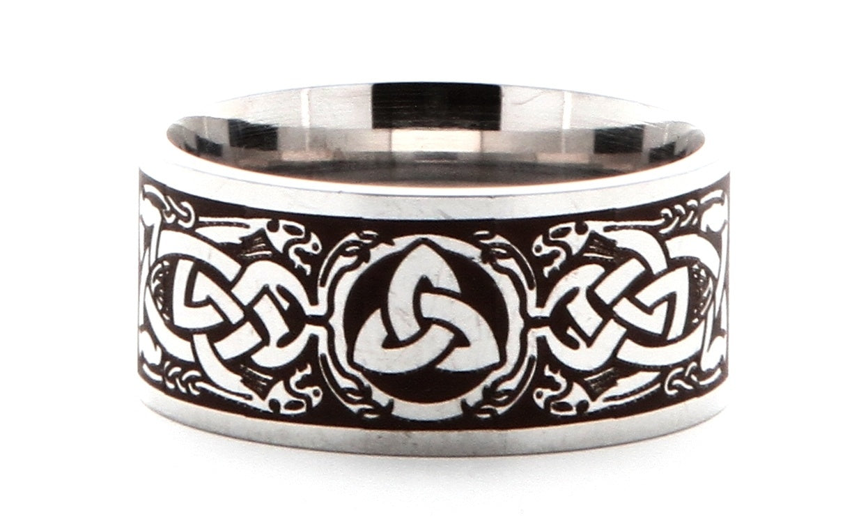 Bague triquetra homme