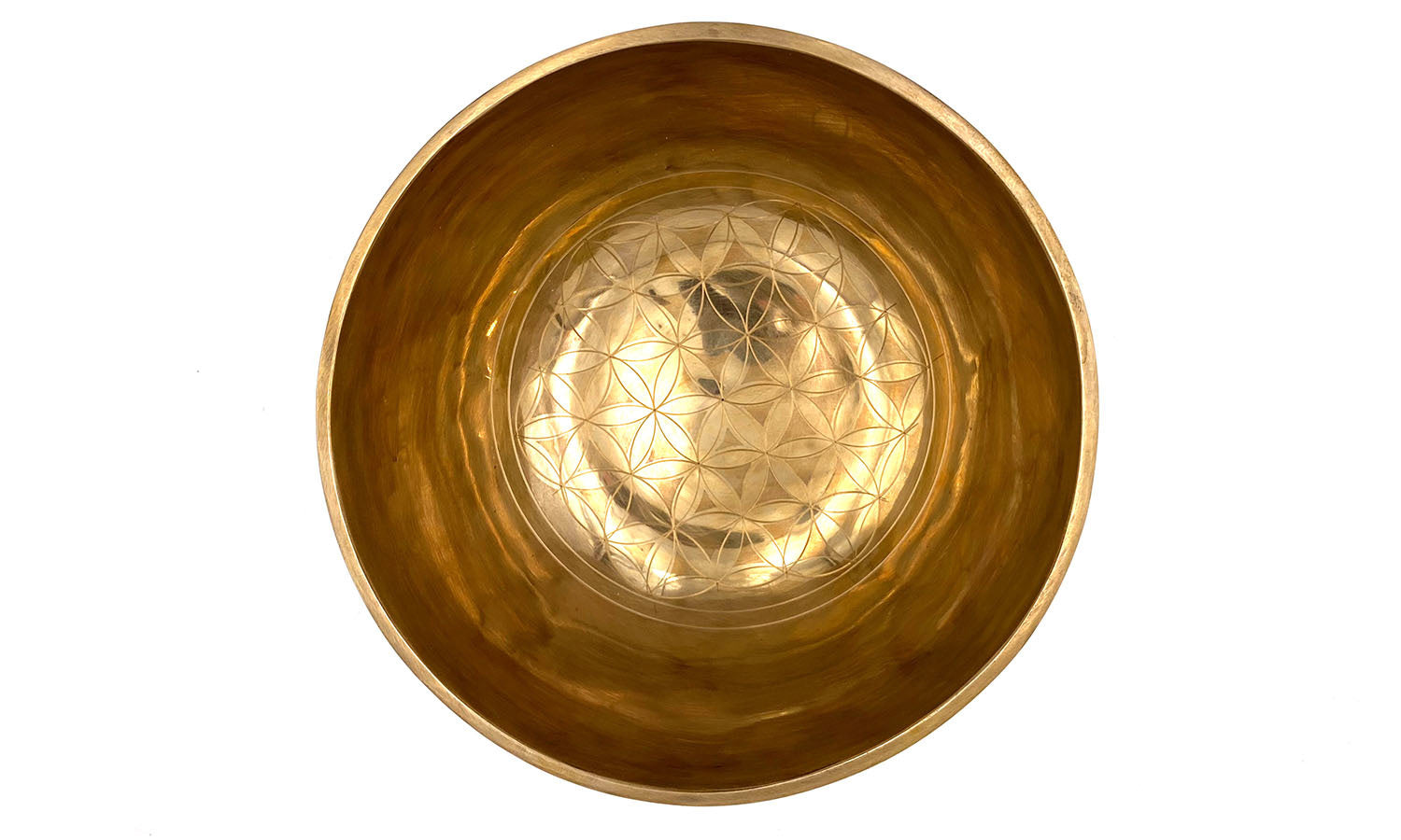 Bol chantant gravé fleur de vie - vue 2
