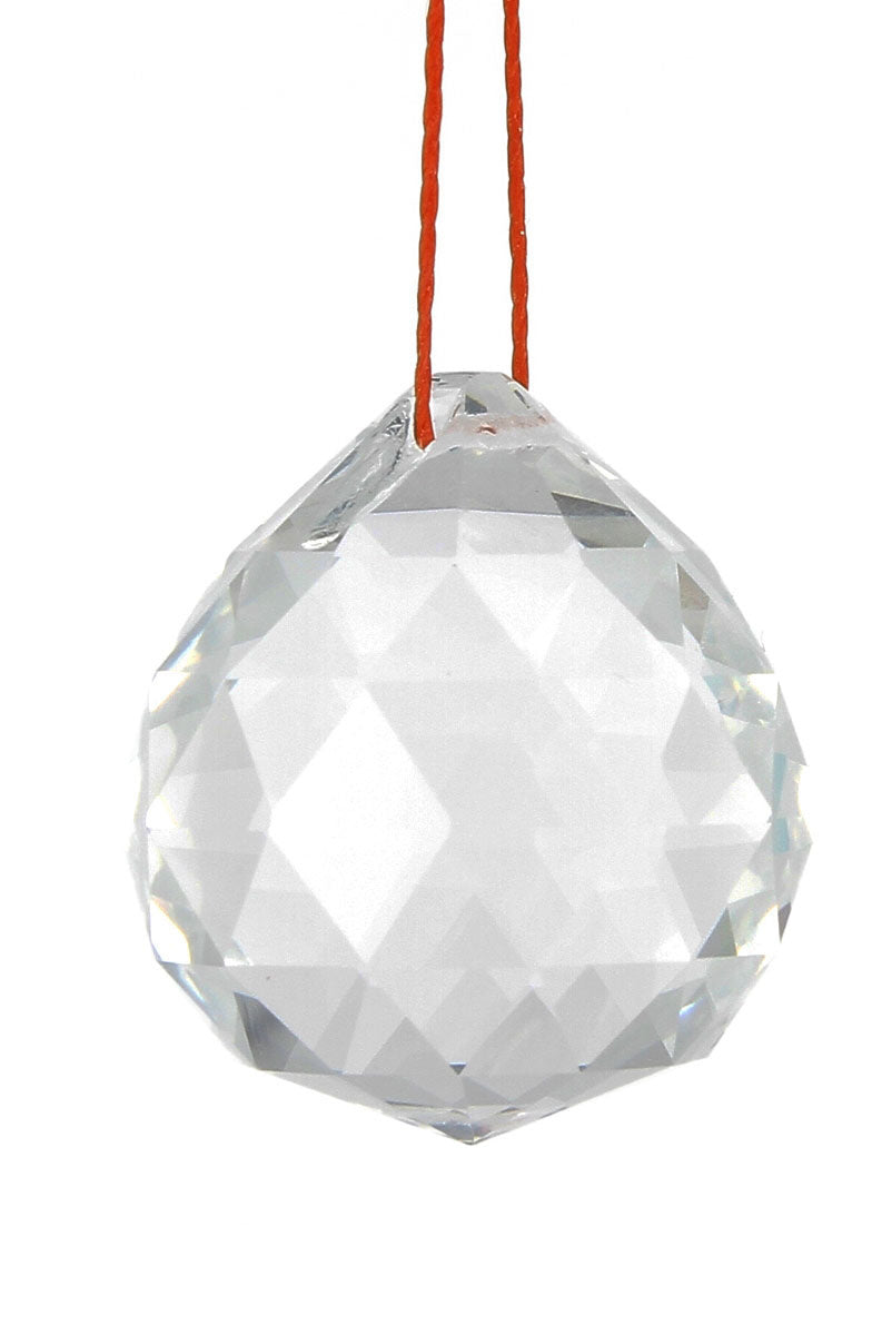 Boule de cristal à facettes feng shui