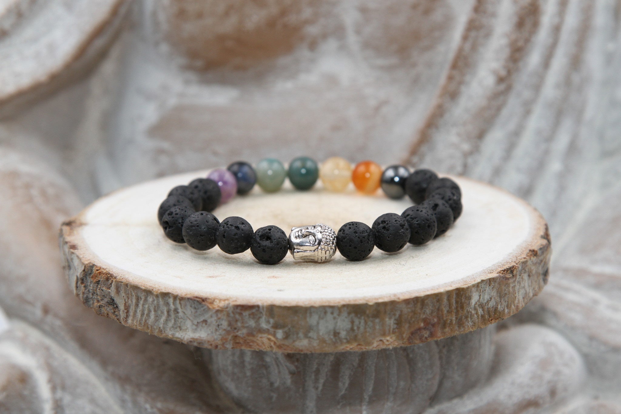 Bracelet 7 chakras Lave - vue 2