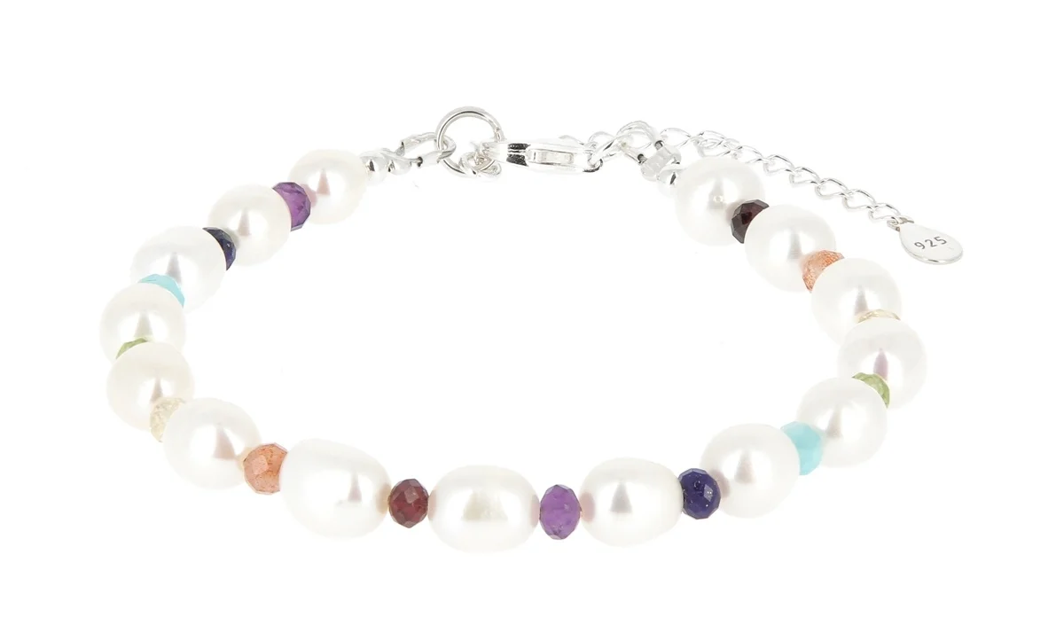 Armband 7 Chakras Natuurlijke Parels