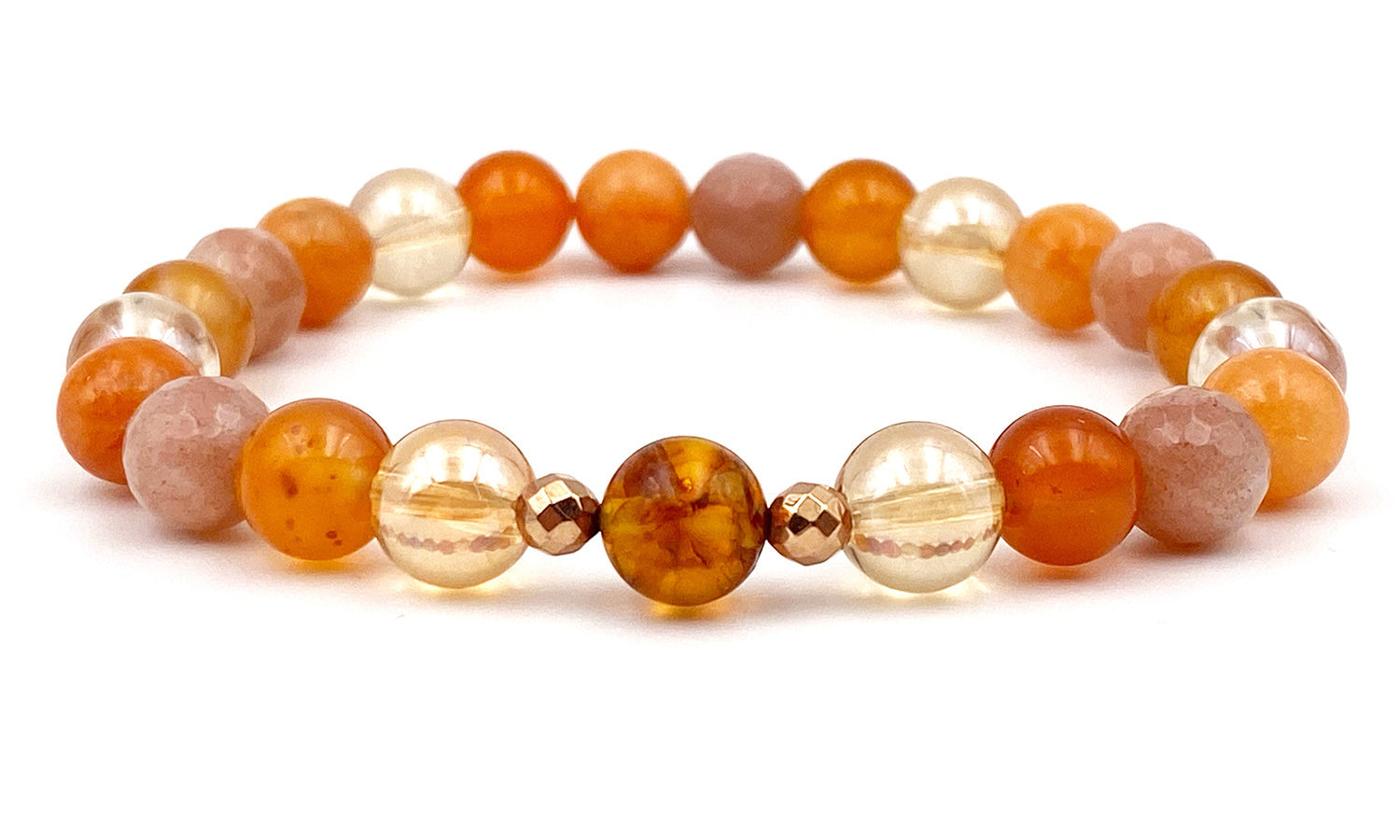 Bracelet abricot