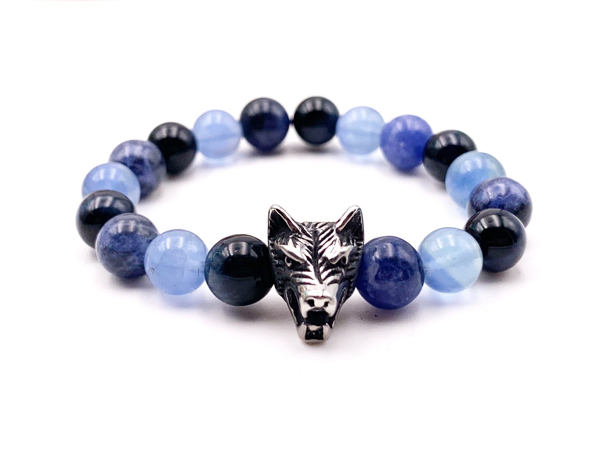 Bracelet aqua wolf