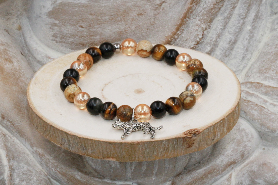 Luipaard Armband