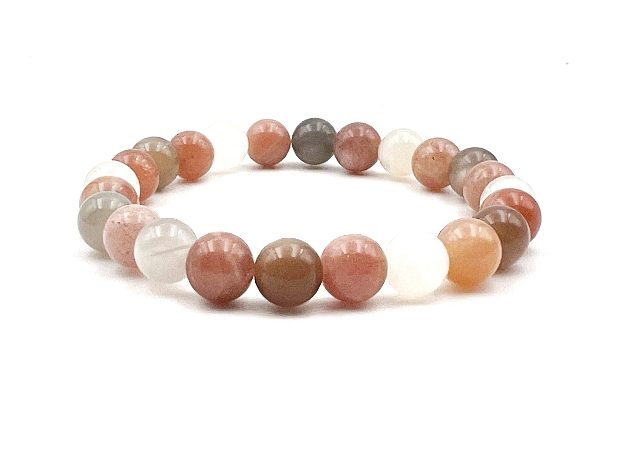 Bracelet Pierre de Lune multicolore