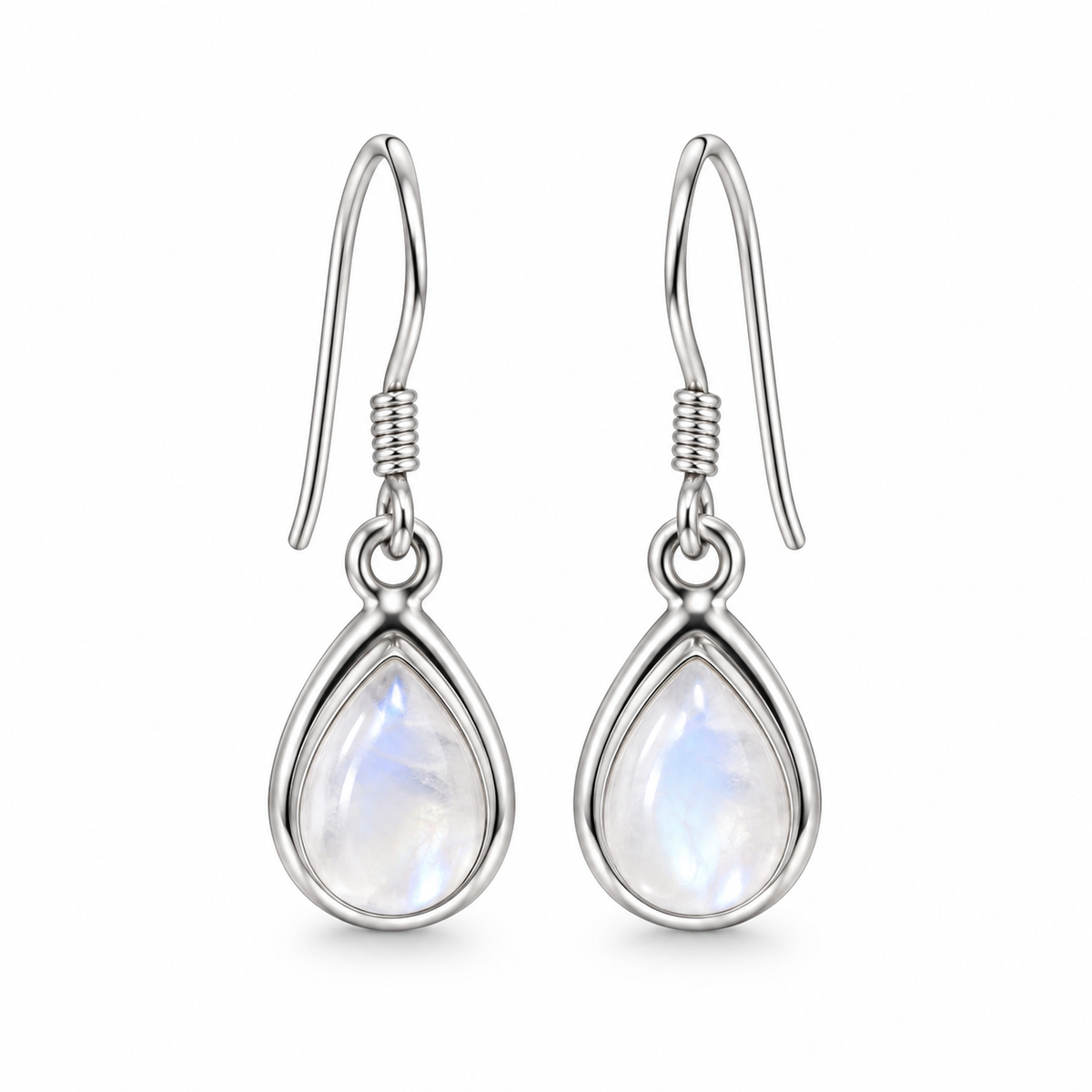 Boucles d'oreilles Péristérite goutte