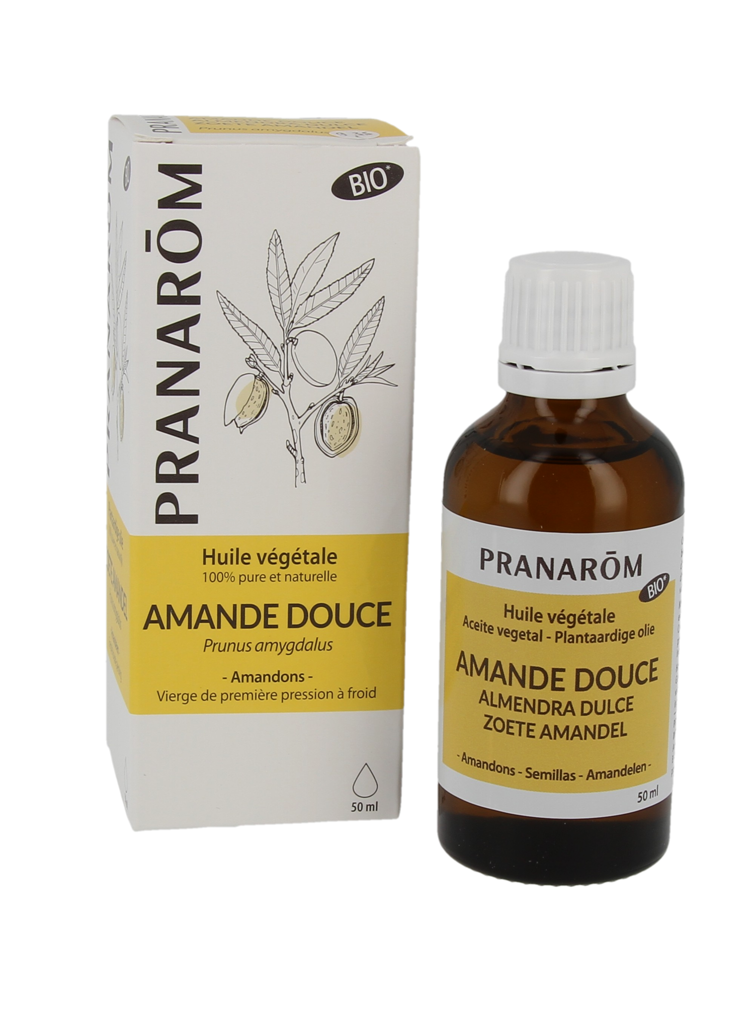 Huile végétale Amande Douce BIO