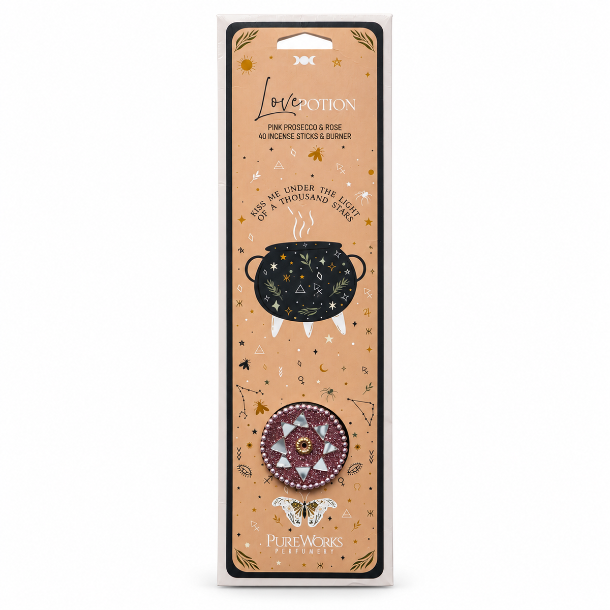 Encens Celestial Magic avec porte-encens