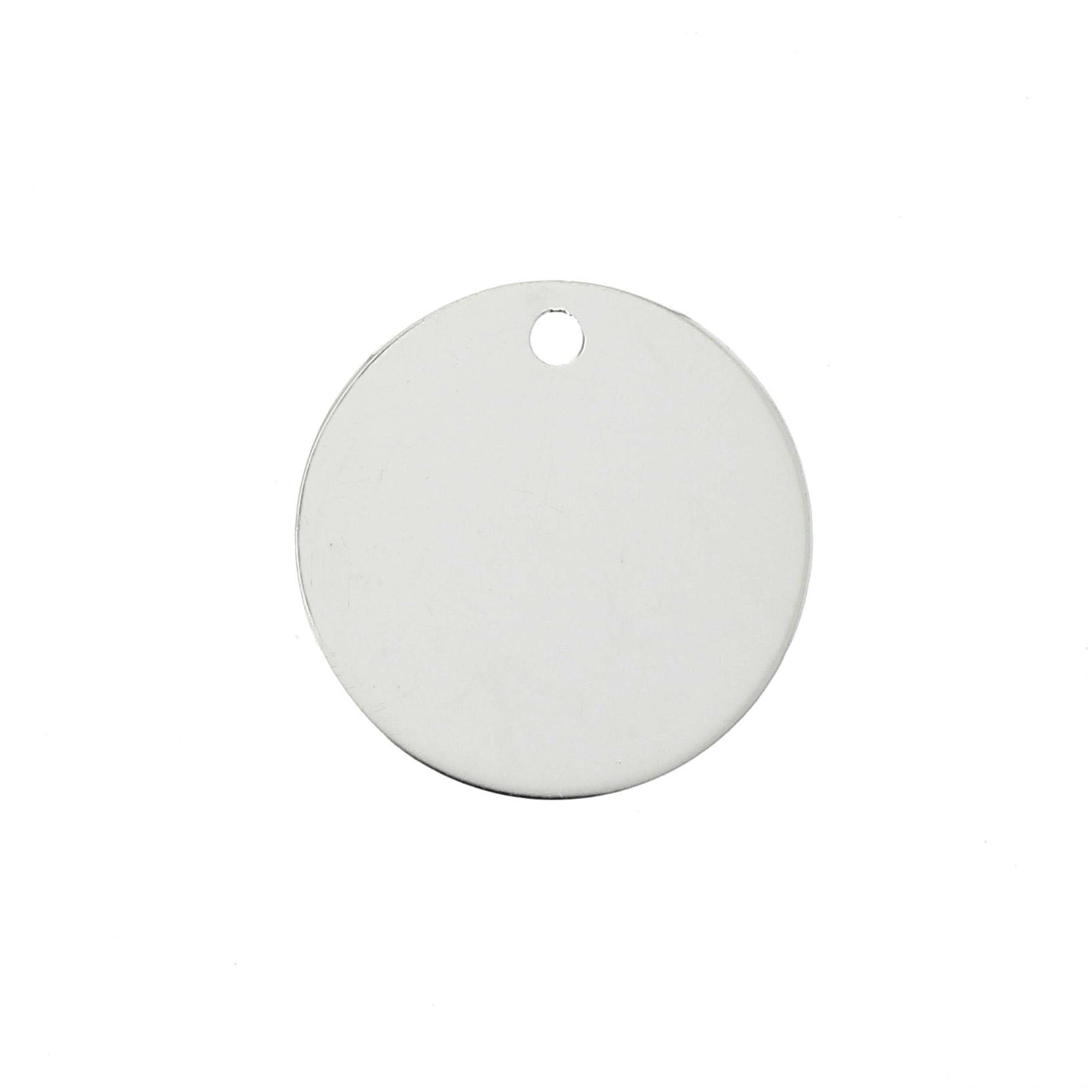 Médaille Argent à graver - vue 2