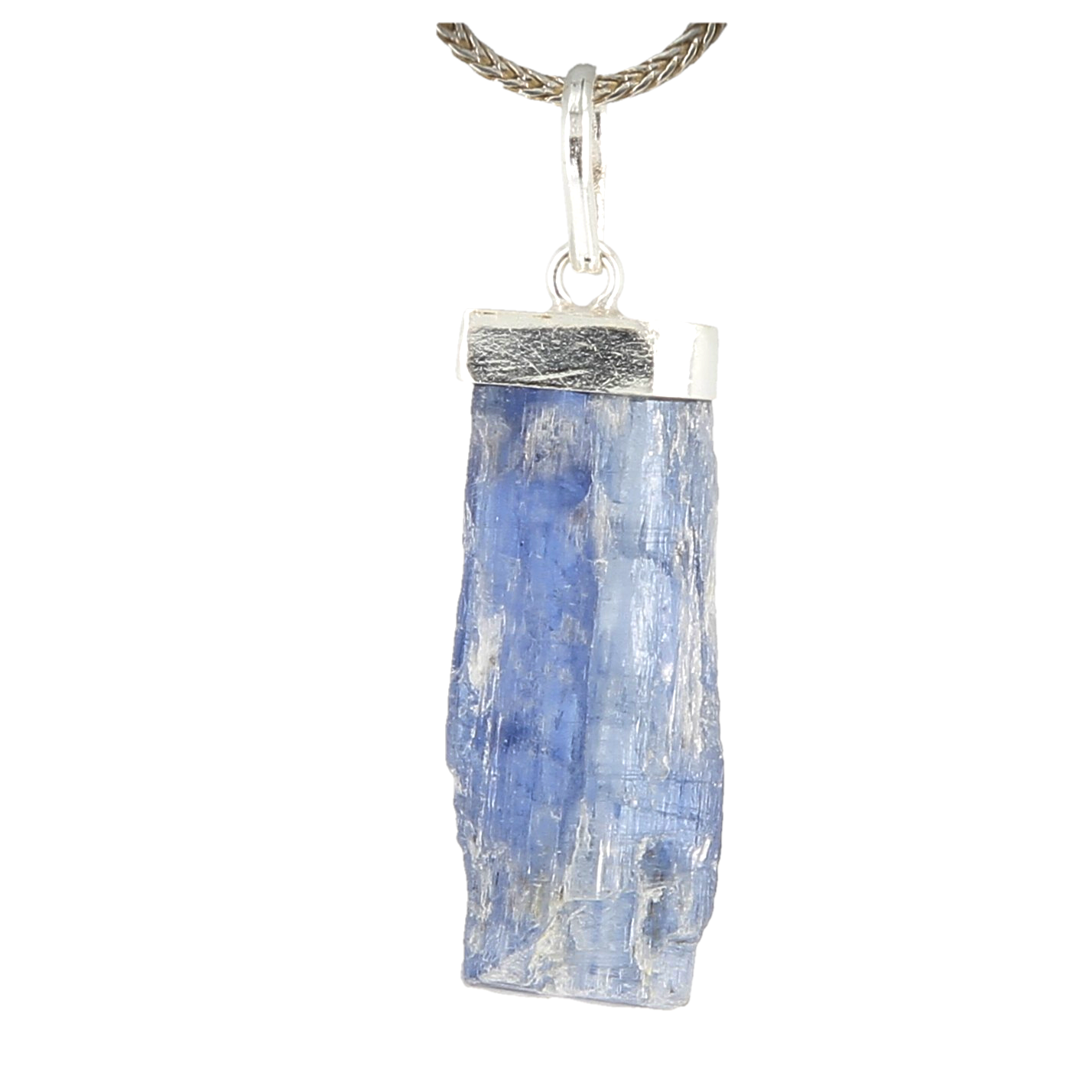 Pendentif cyanite brute
