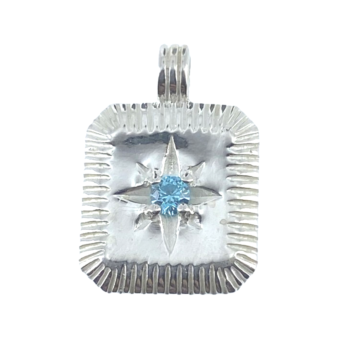 Hanger Geboortestenen Zilver