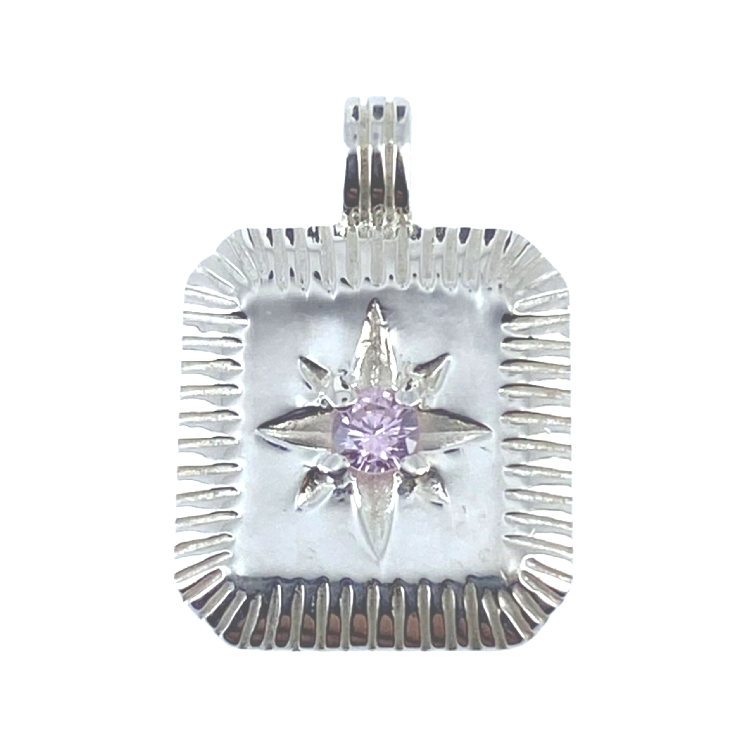 Hanger Geboortestenen Zilver
