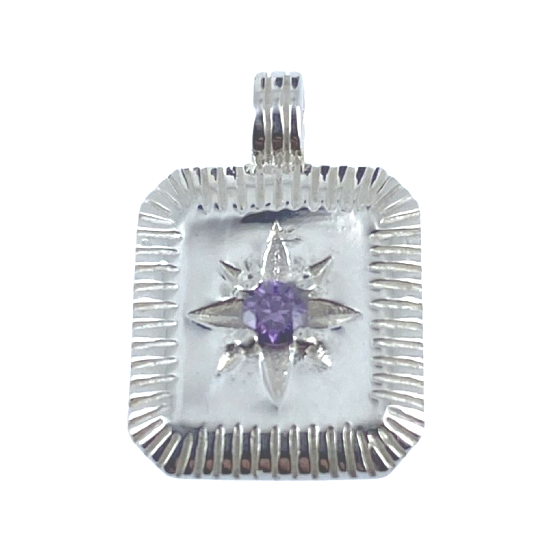Hanger Geboortestenen Zilver