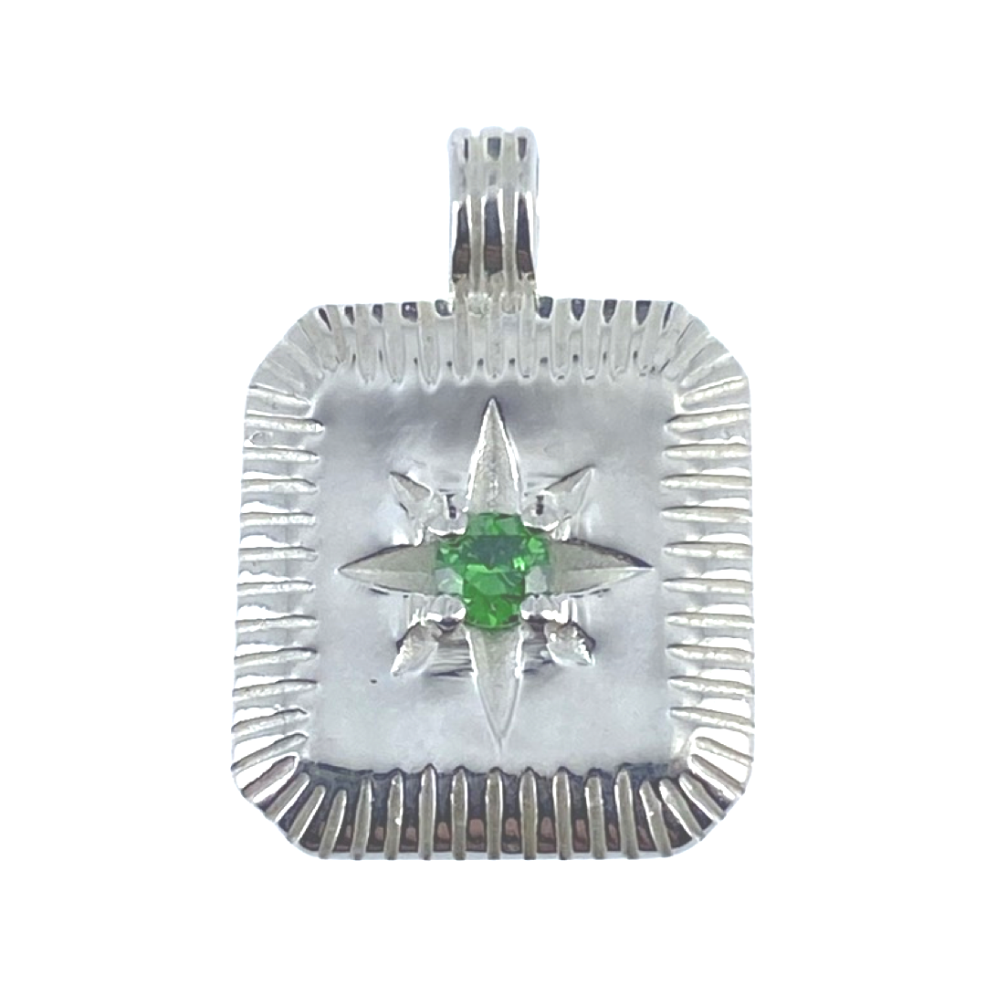 Hanger Geboortestenen Zilver