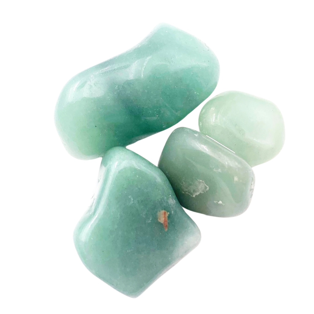 Pierre roulée aventurine verte