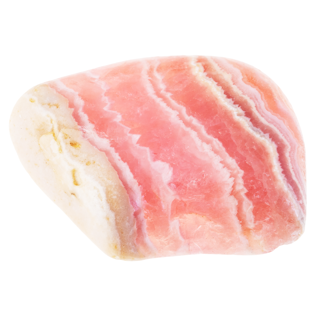 Pierre roulée rhodochrosite