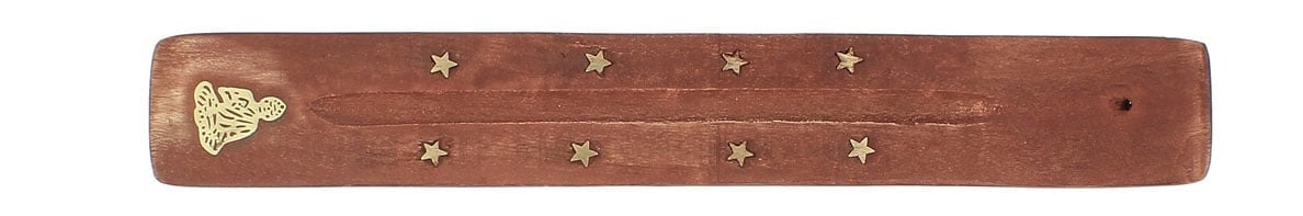 Porte-encens bois