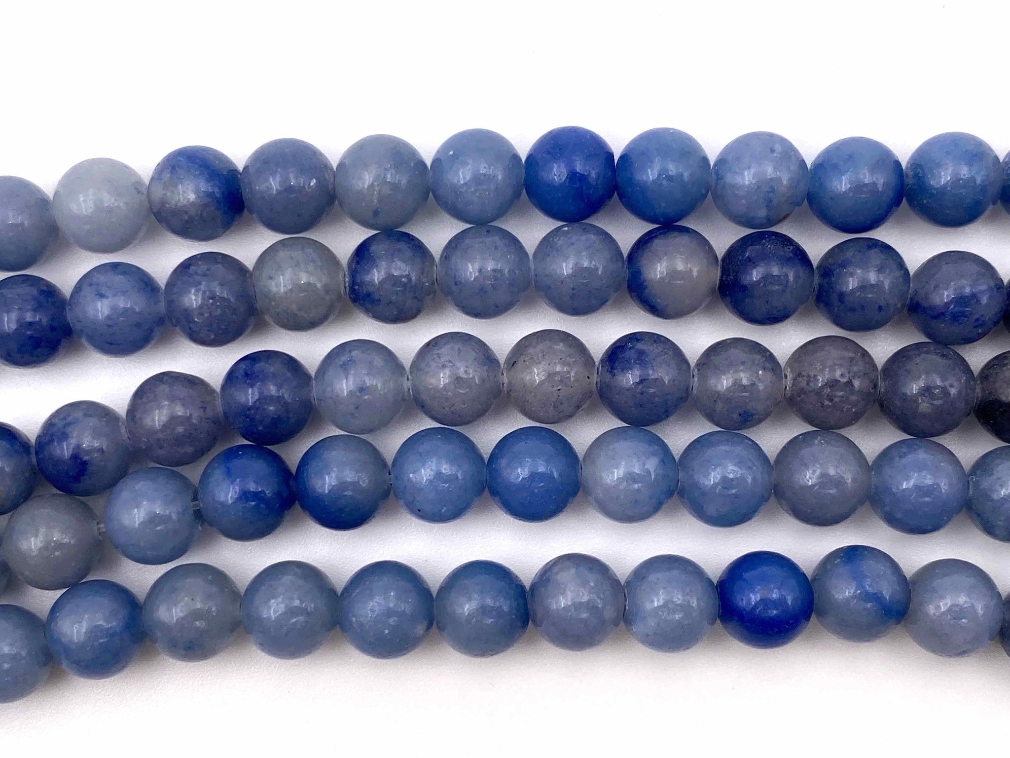 Streng aventurijn blauwe