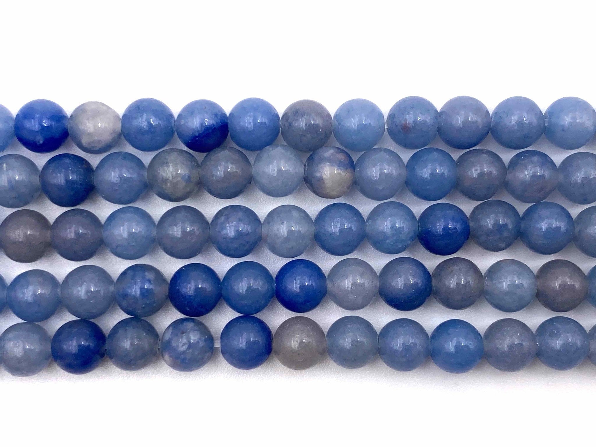 Streng aventurijn blauwe