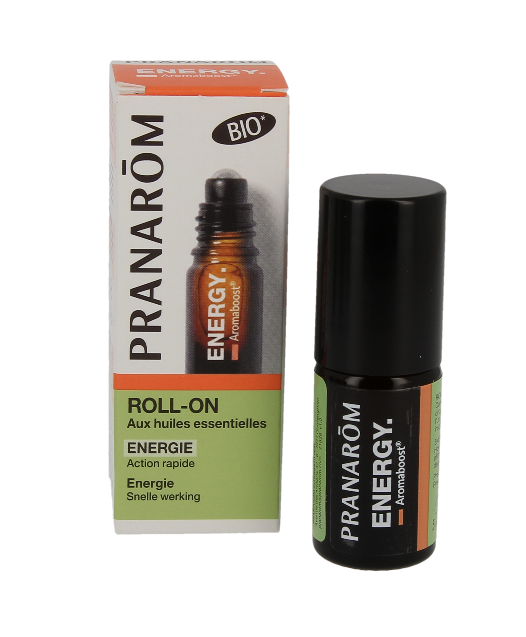 Roll-on huiles essentielles ÉNERGIE / ENERGY Pranarom
